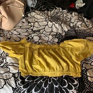 Off the shoulder top